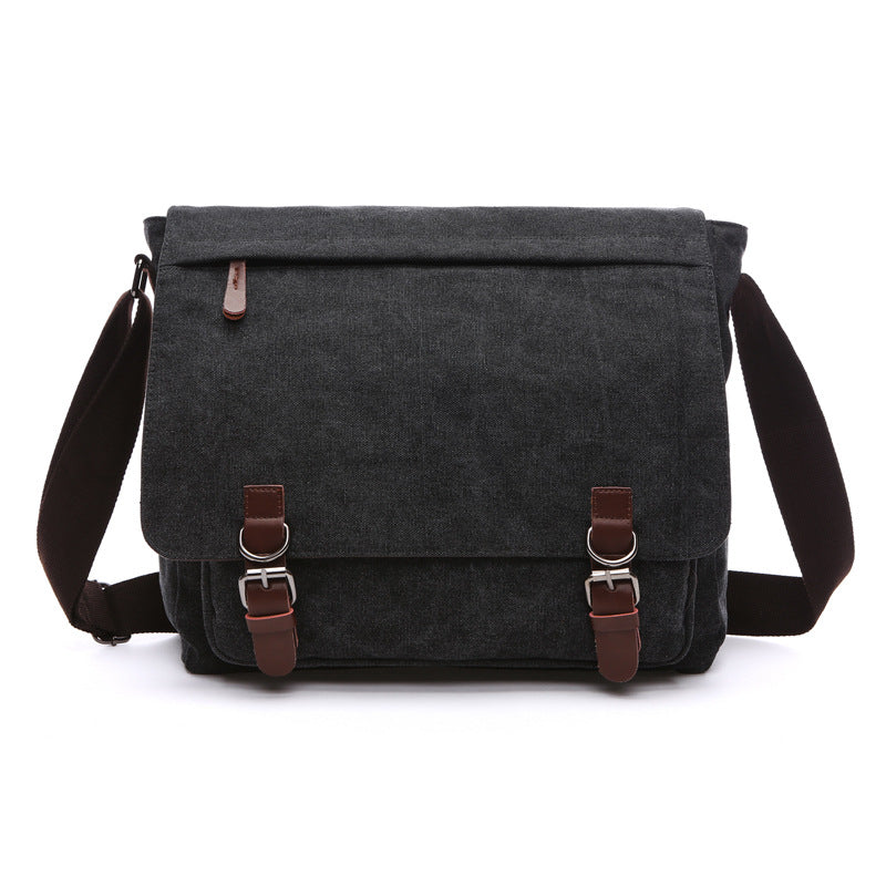 Men's Canvas Style Shoulder Bag | Rugged Everyday Carry Bag