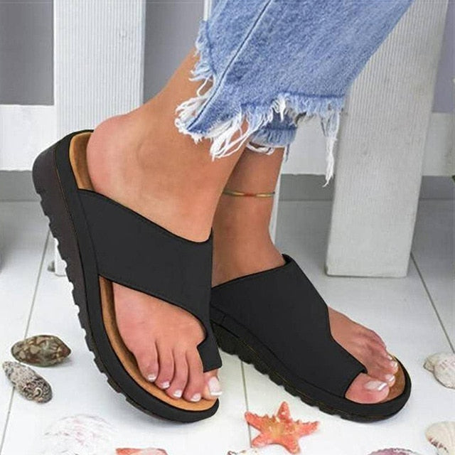 Women's Wide-Fit Comfort Sandals | Soft Cushioned Support