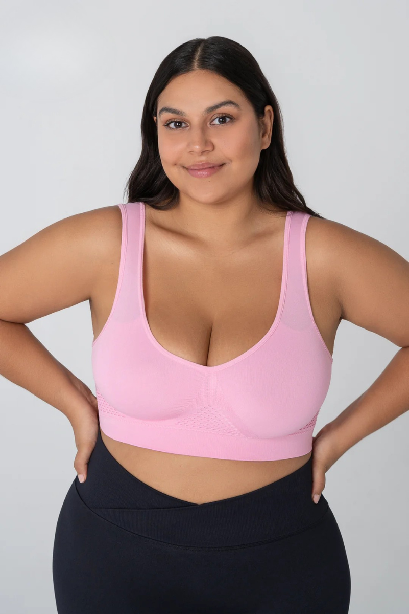 Women's Wireless Support Bra | Breathable Lifting Everyday Comfort