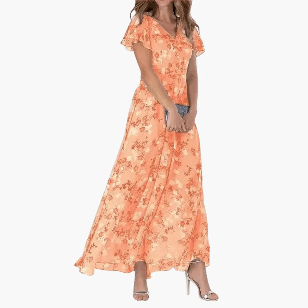 Women's Floral Maxi Dress | Light Airy Summer Style