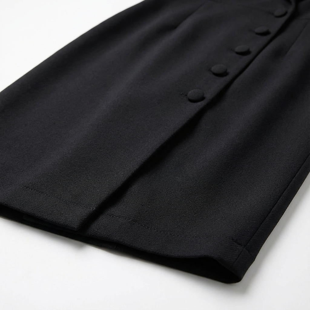 Women's Blazer Midi Dress | Button-Front Office to Evening