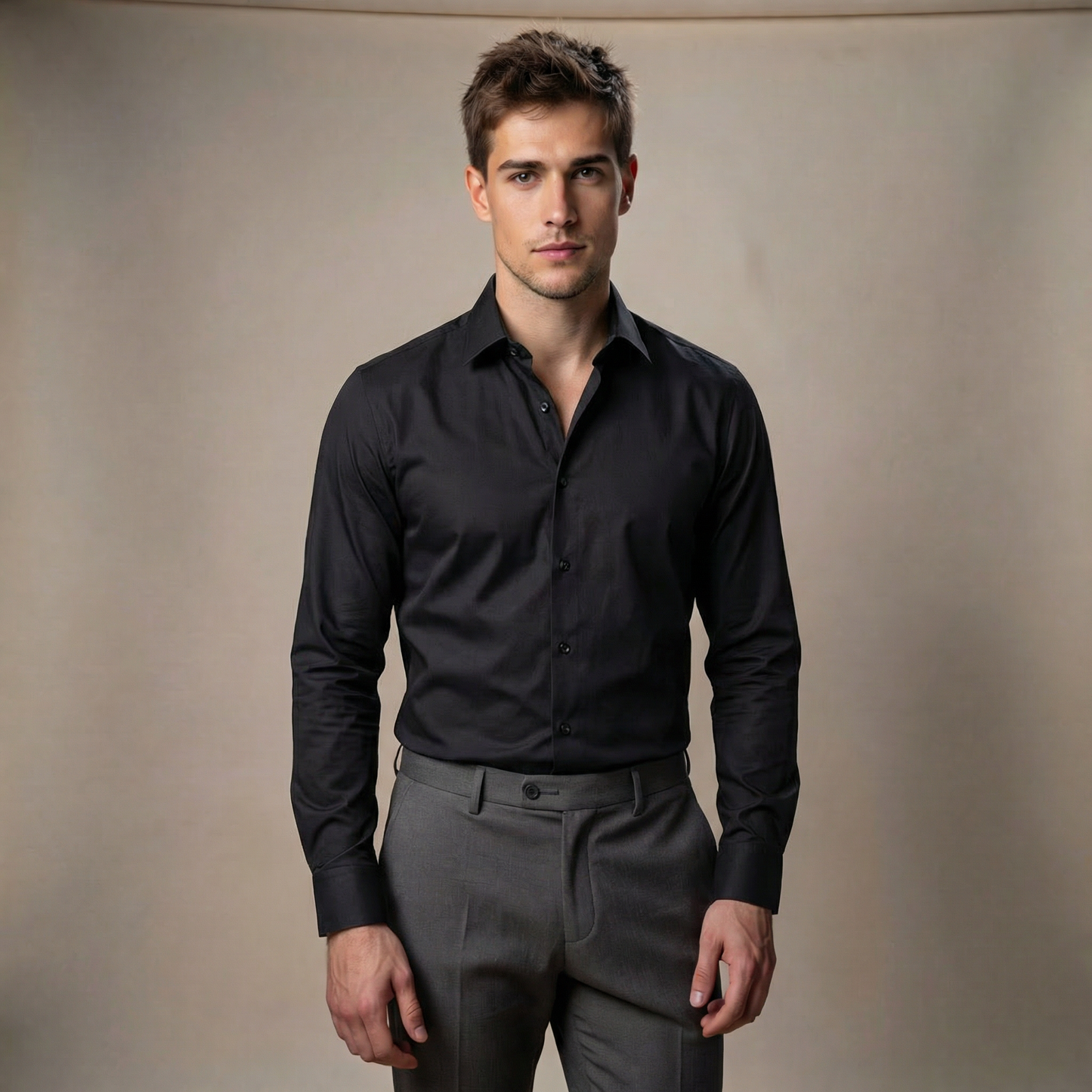 Hugo Stretch Shirt | Comfortable Men's Shirt with Super Stretch Fabric