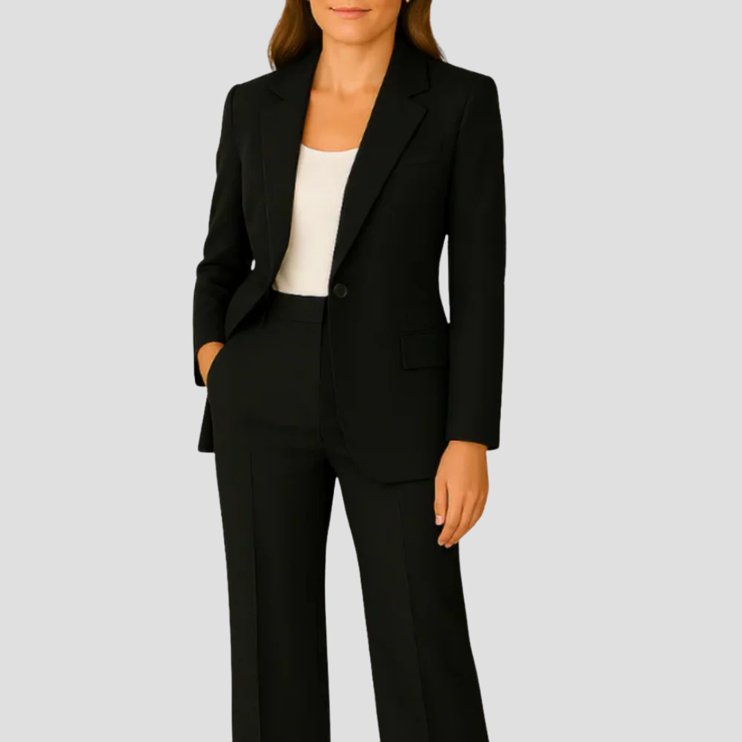 Women's Two-Piece Blazer Suit Set