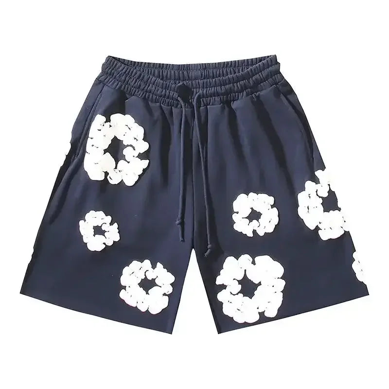 Unisex Floral Shorts Pant