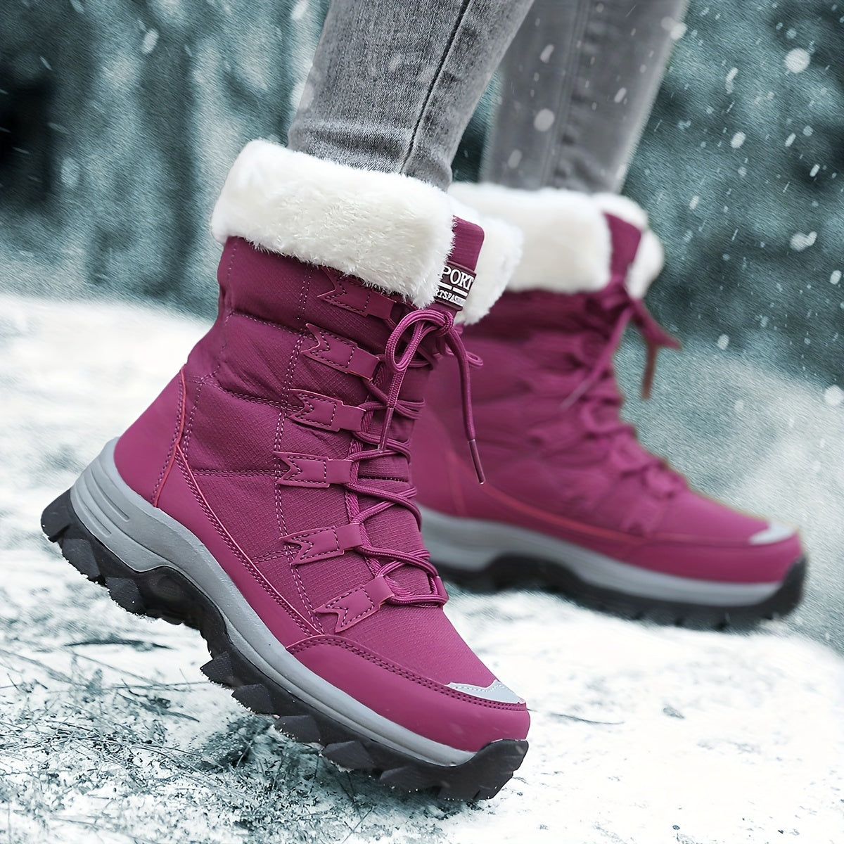 Women's Insulated Winter Boots | Waterproof Cold-Weather Shoes