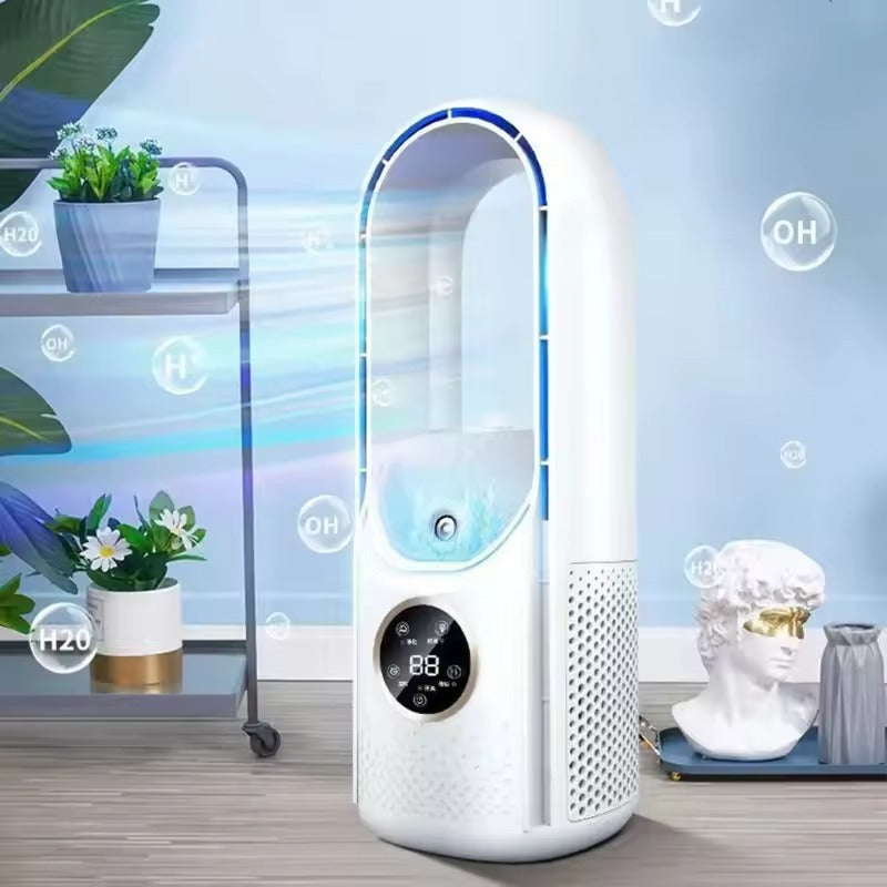 CoolMist 3-in-1 Bladeless Fan & Air Purifier | Quiet Compact Design