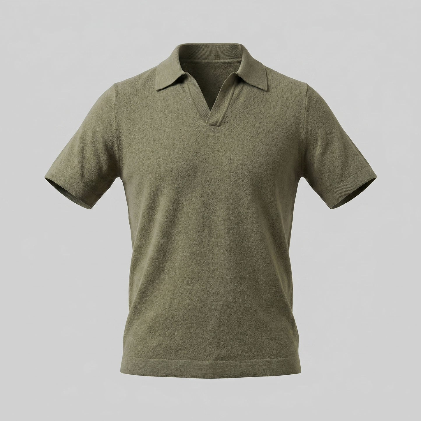 Men's Lightweight V-Neck Polo