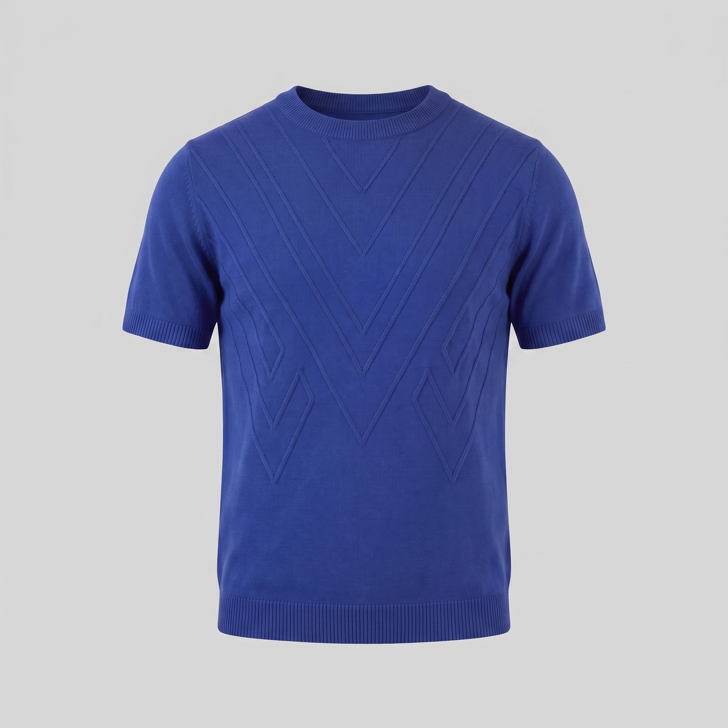 Men's Textured Crew Neck Tee