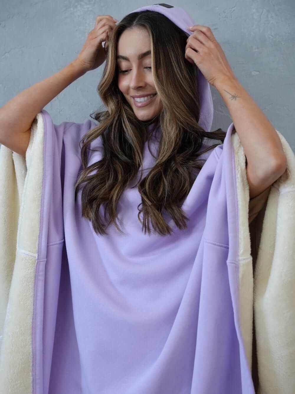 Oversized Comfort Relaxation Pullover with Soft French Terry