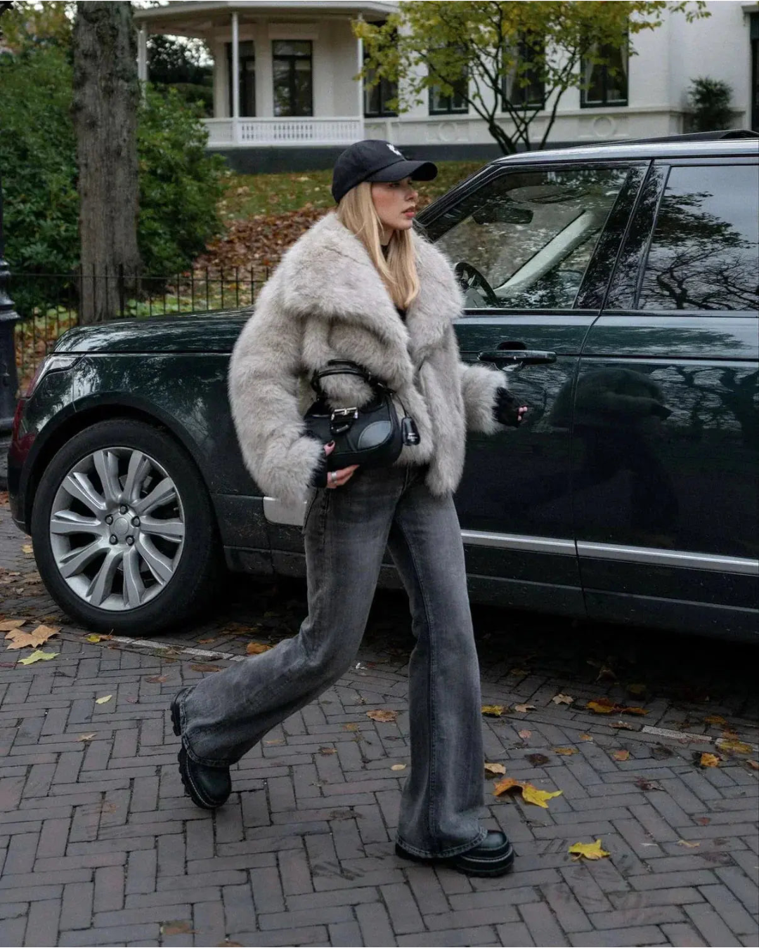 Women's Faux Fur Coat | Eco-Friendly Winter Warmth