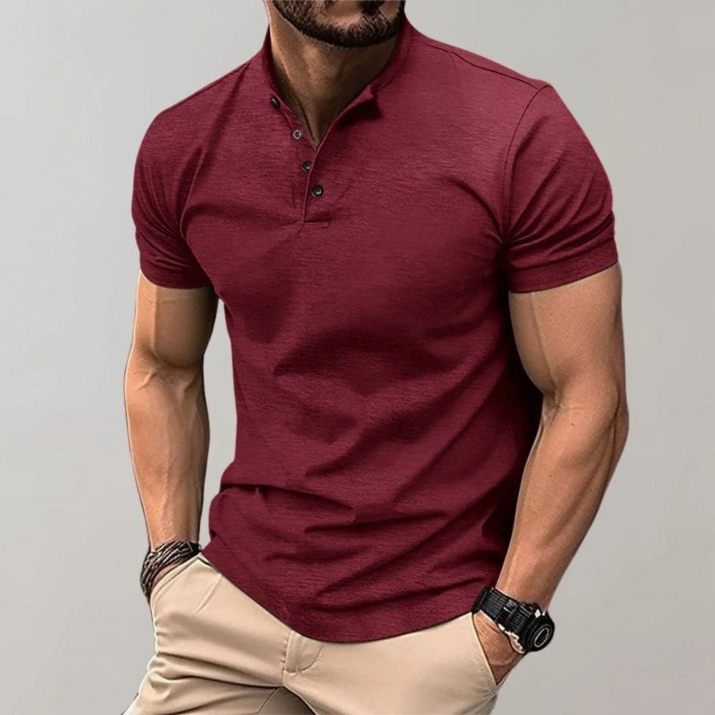 Men's Tailored Casual Polo Shirt | Everyday Style