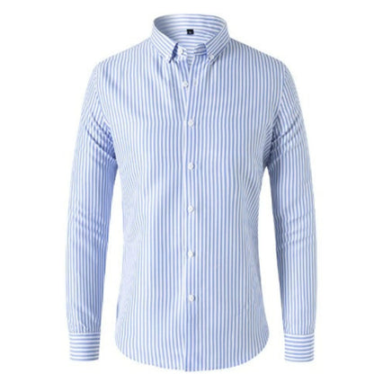Men's Striped Woven Style Shirt | Casual Smart Summer Style