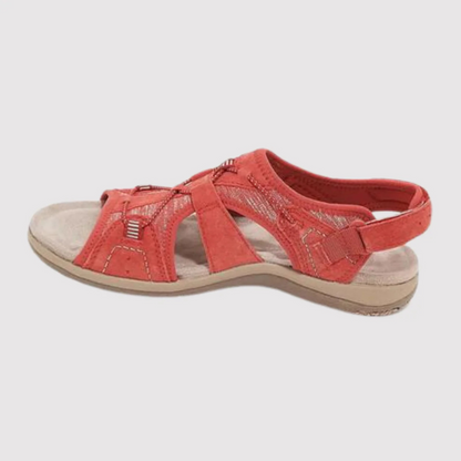 Women's Open Toe Strap Sandals | Flexible Sole Summer Comfort