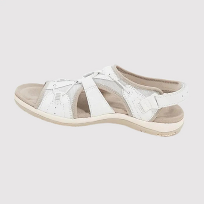 Women's Open Toe Strap Sandals | Flexible Sole Summer Comfort