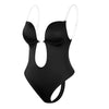 Womens Deep V Backless Body Shaper | Seamless Sculpt