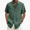 Men's Short Sleeve Button-Down Shirt | Casual Summer