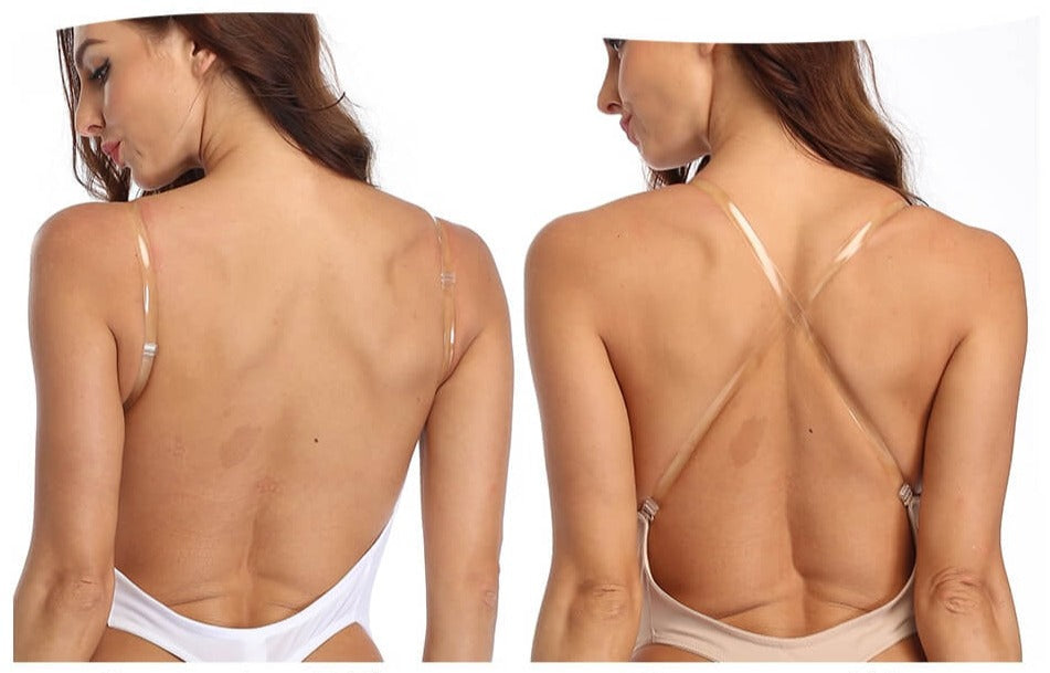 Womens Deep V Backless Body Shaper | Seamless Sculpt