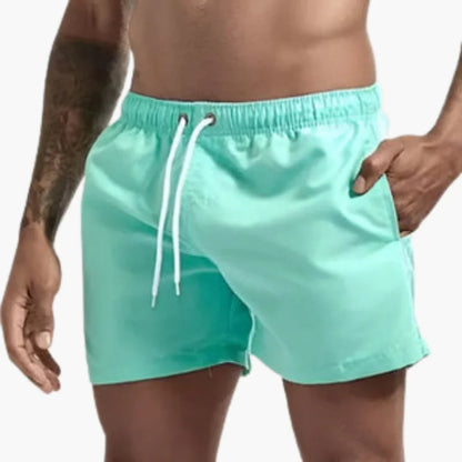 Men's Quick-Dry Swim Shorts | 13 Colours Elastic Waist