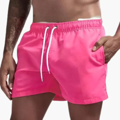 Men's Quick-Dry Swim Shorts | 13 Colours Elastic Waist