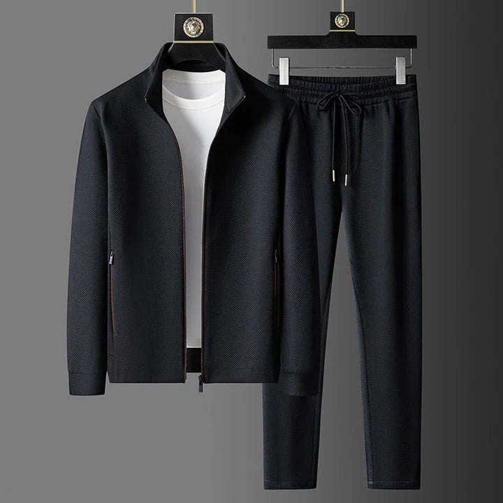 Men's Two-Piece Zip Tracksuit | Stretch Fit Training Set