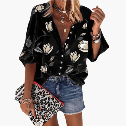Women's Lightweight Summer Blouse | Casual Versatile