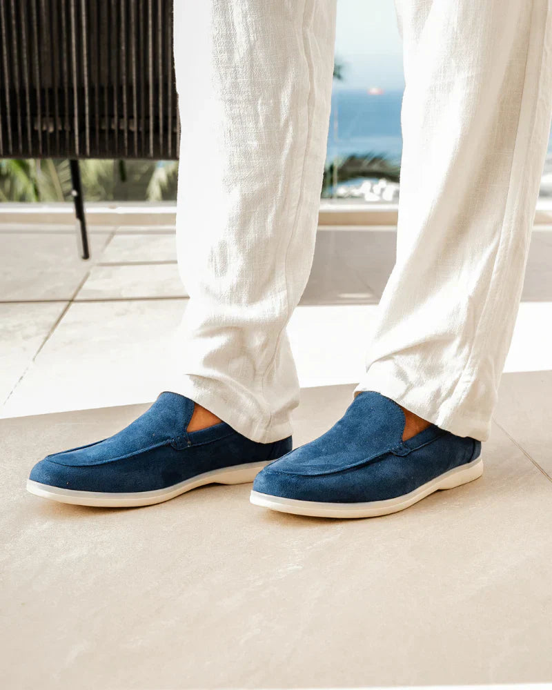 Men's Faux Suede Loafers