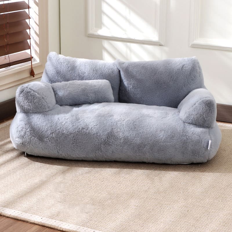 Plush Calming Pet Sofa | Cozy Multi-Size Bed