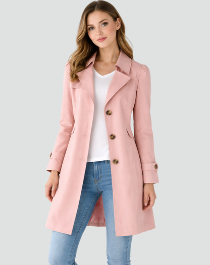 Women's Slim Fit Trench Coat | Summer Style