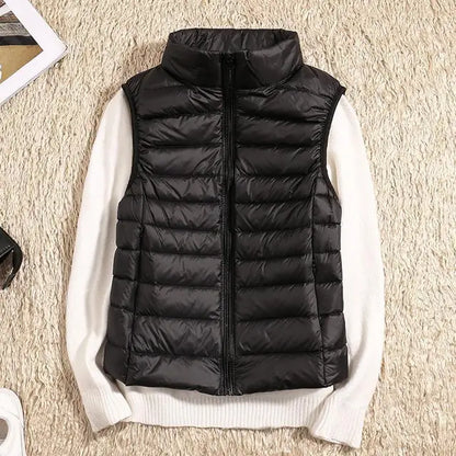 Women's Ultra-Light Down Style Vest | Warm Packable