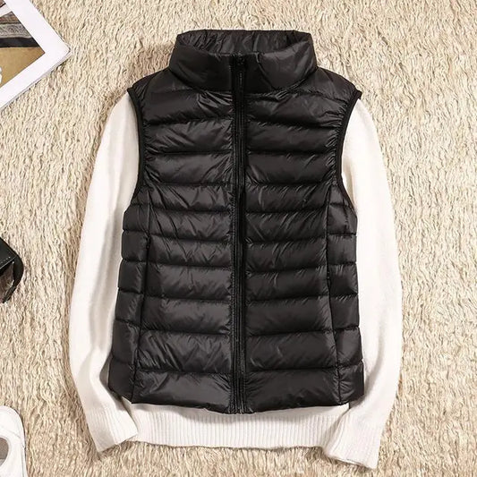 Women's Ultra-Light Down Style Vest | Warm Packable