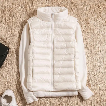 Women's Ultra-Light Down Style Vest | Warm Packable