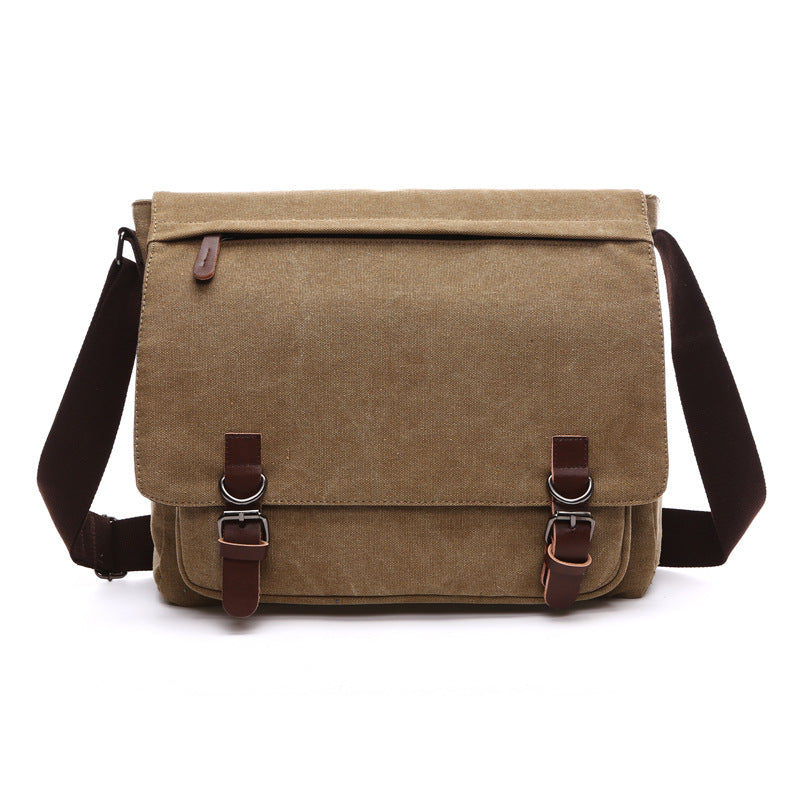 Men's Canvas Style Shoulder Bag | Rugged Everyday Carry Bag