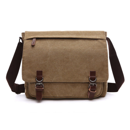 Men's Canvas Style Shoulder Bag | Rugged Everyday Carry Bag