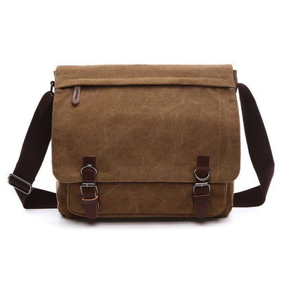 Men's Canvas Style Shoulder Bag | Rugged Everyday Carry Bag