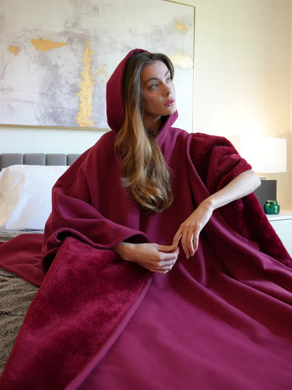 Oversized Hoodie Blanket | Plush Wearable Comfort