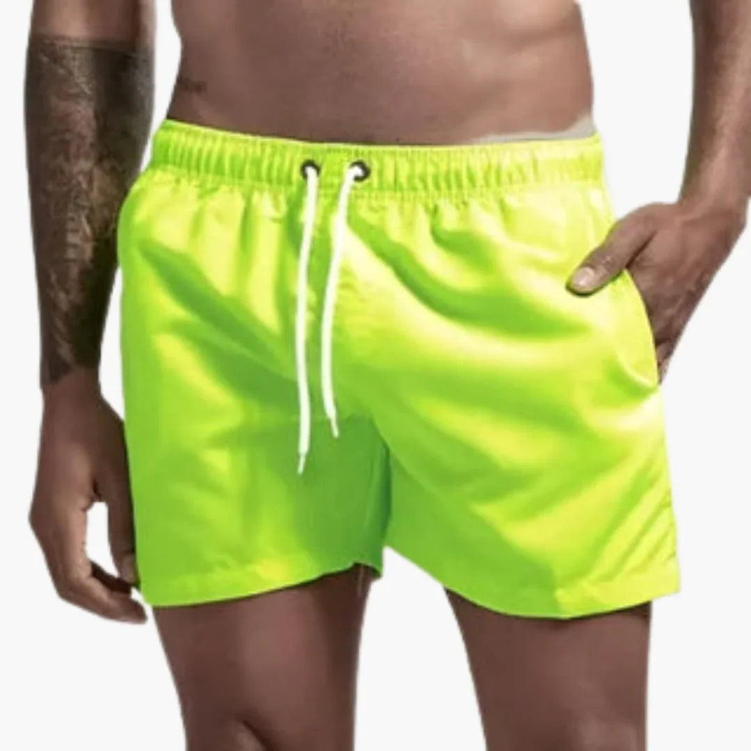 Men's Quick-Dry Swim Shorts | 13 Colours Elastic Waist