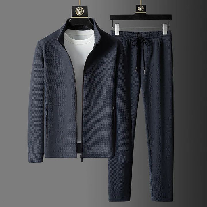 Men's Two-Piece Zip Tracksuit | Stretch Fit Training Set