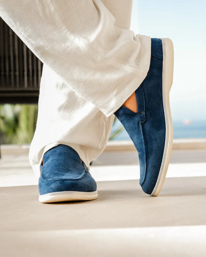 Men's Faux Suede Loafers