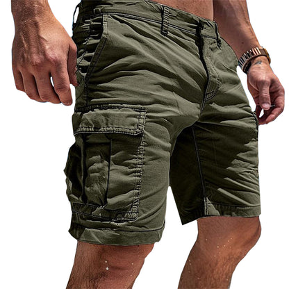 Men's Cargo Shorts | Casual Multi Pocket Utility Shorts