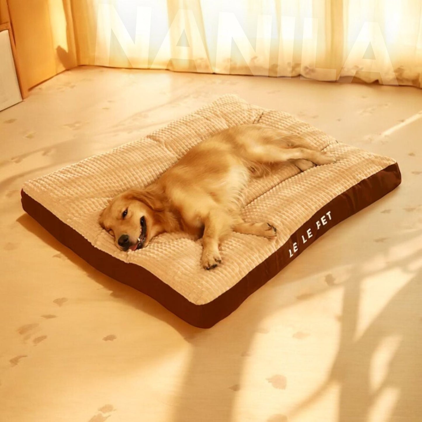 ComfyCanine Dog Bed | Firm Support Plush Comfort