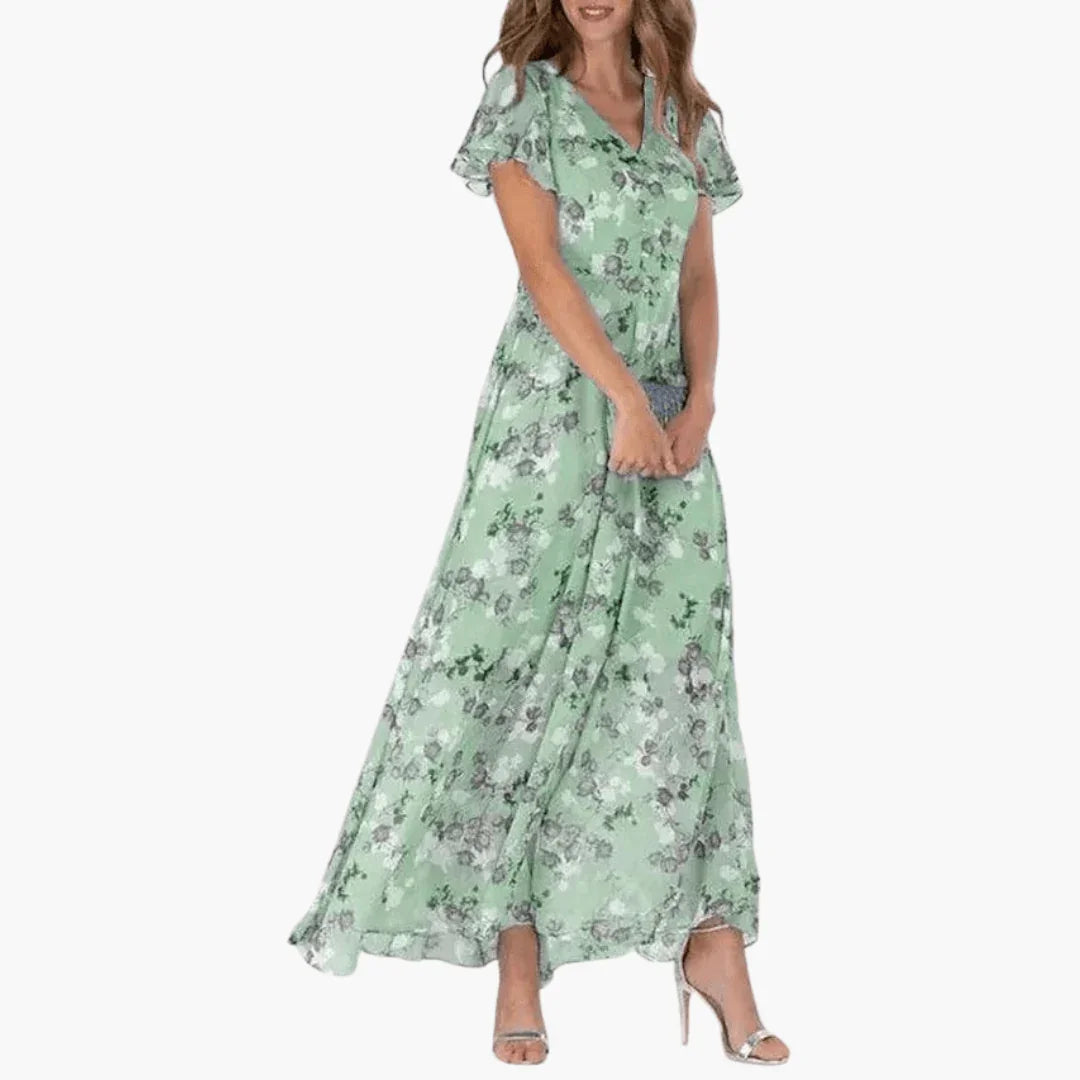Women's Floral Maxi Dress | Light Airy Summer Style