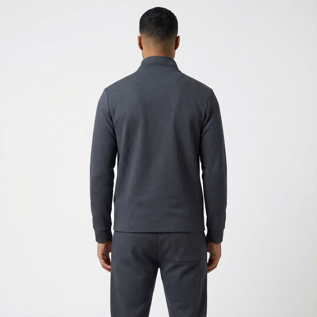 Men's Two-Piece Zip Tracksuit | Stretch Fit Training Set