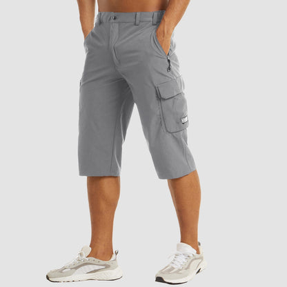 Men's Quick-Dry Multi-Pocket Cargo Shorts