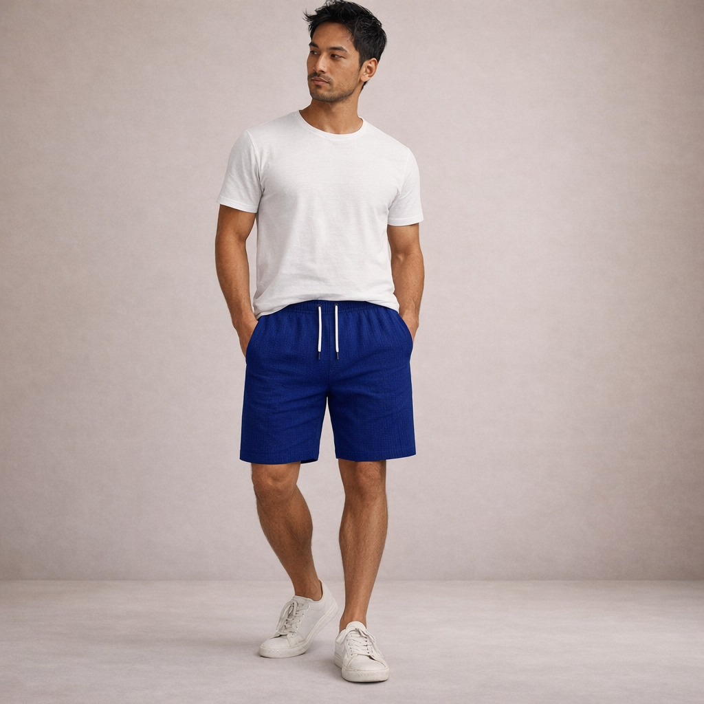 Men's Linen Style Shorts