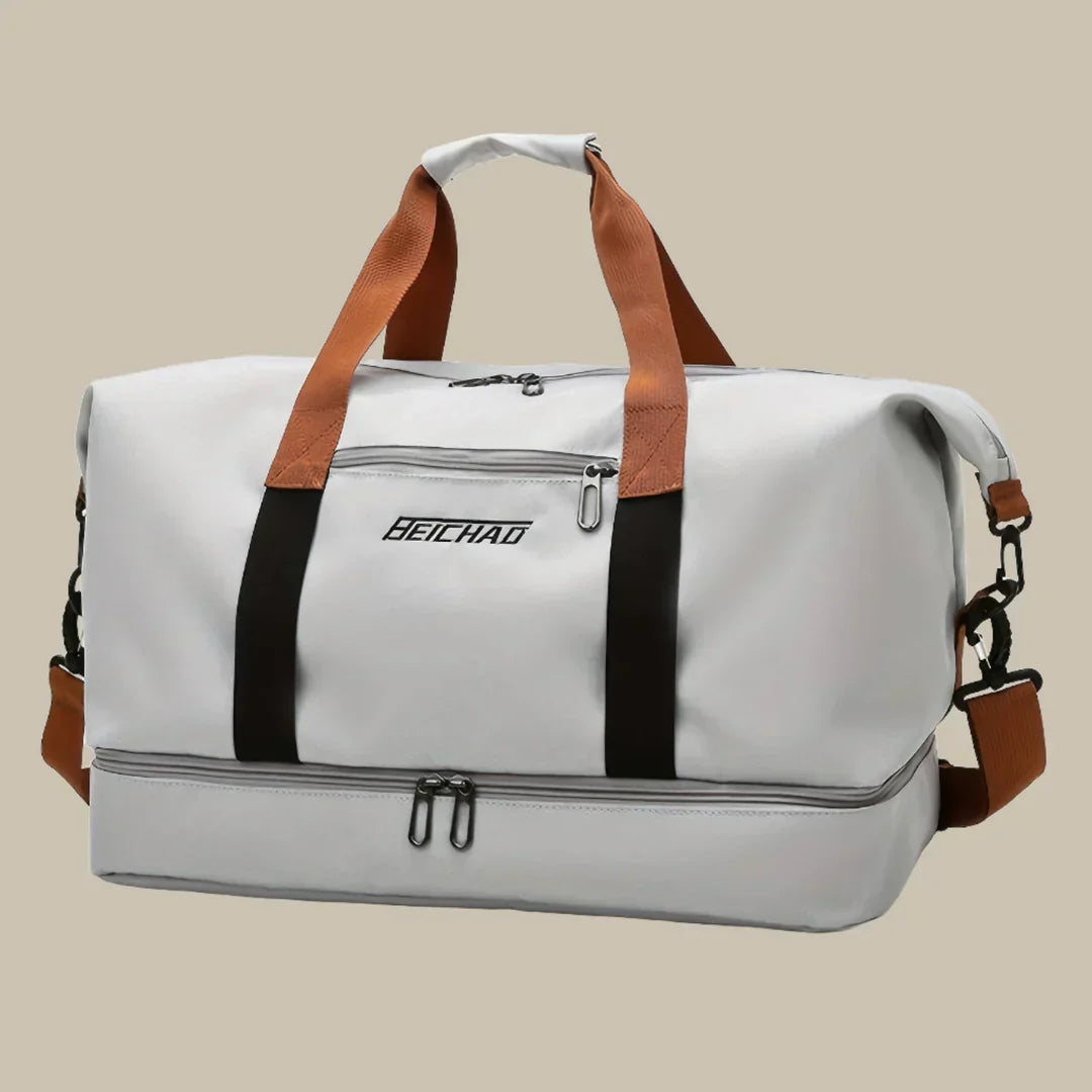 Women's Soft Oversized Tote Bag | Leather Style Multi-Pocket Shoulder Bag