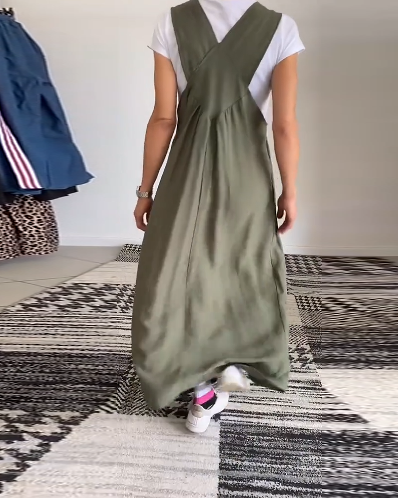 Women's Strap Dress | Casual Relaxed Silhouette