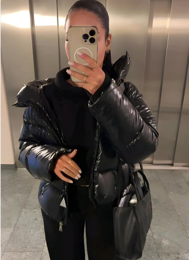Women's Slim-Fit Insulated Puffer Jacket | Stylish Winter Coat