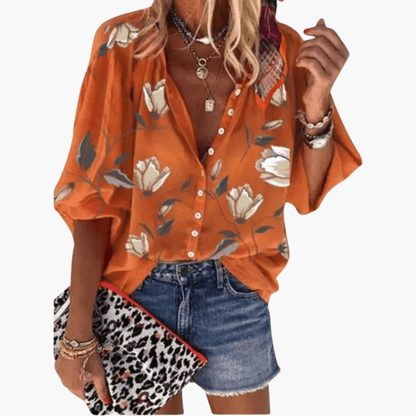 Women's Lightweight Summer Blouse | Casual Versatile