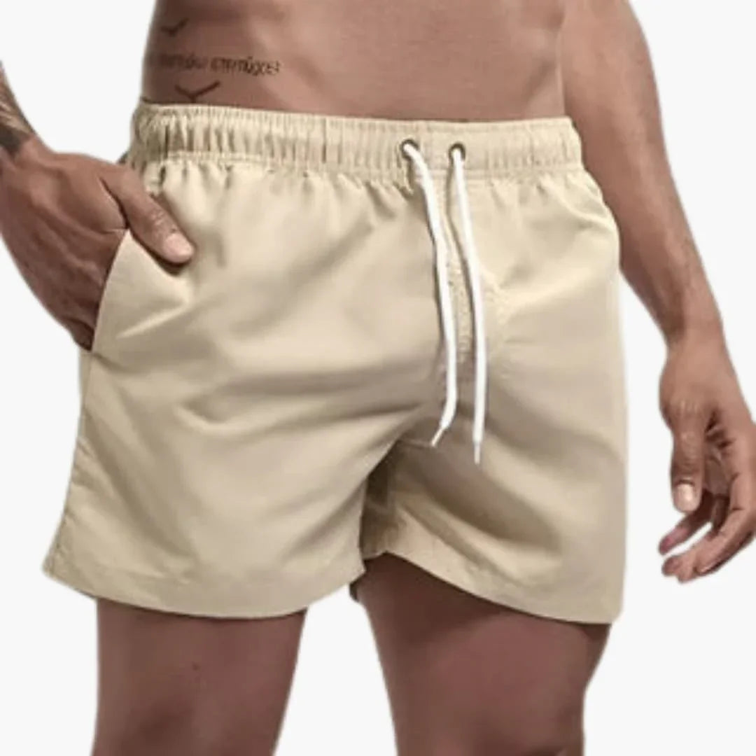 Men's Quick-Dry Swim Shorts | 13 Colours Elastic Waist