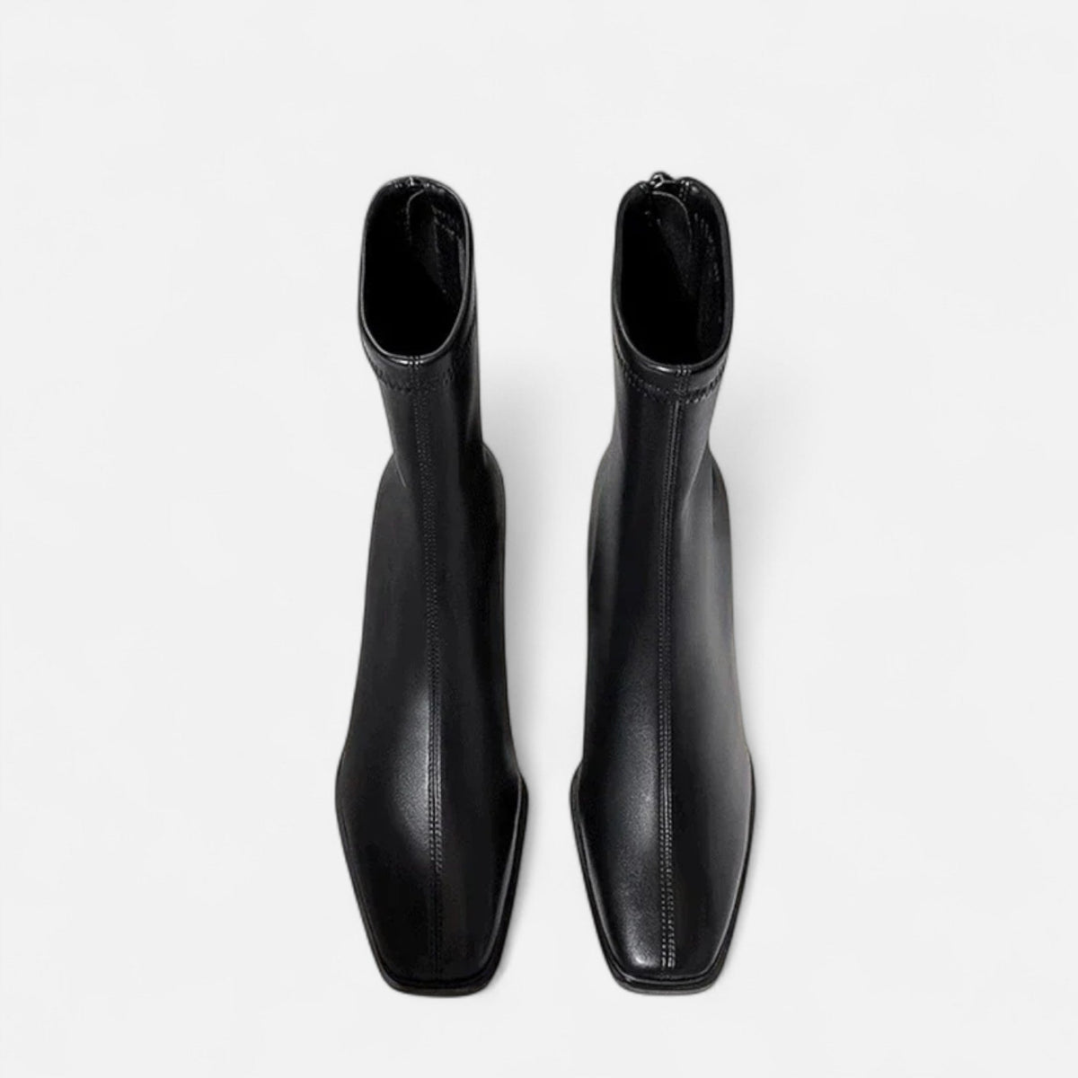 Women's Vintage Ankle Boots | Square Toe Block Heel Style